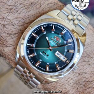 RELÓGIO ORIENT AUTOMÁTICO HERITAGE YN6SS005