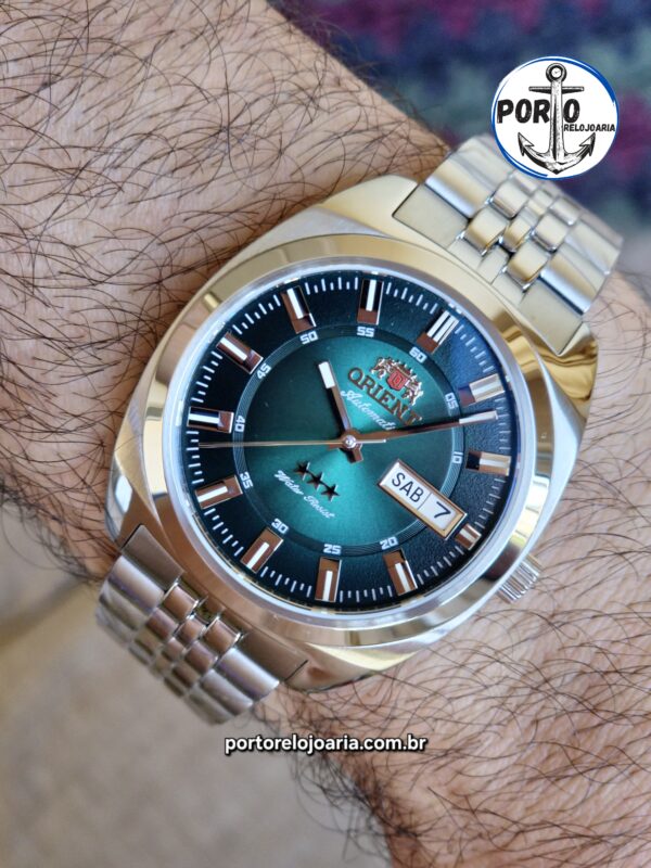 RELÓGIO ORIENT AUTOMÁTICO HERITAGE YN6SS005