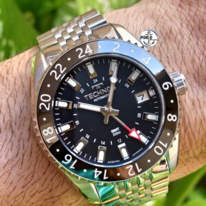 Relógio Technos Masculino Automático GMT Prata NH34AA/T1P