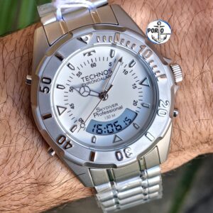 Relógio Technos Masculino Skydiver Prata WT2050AEN/1B