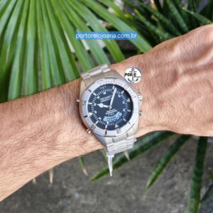 Relógio Technos Masculino Skydiver Prata WT2050AZN/1P