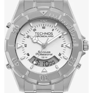 Relógio Technos Masculino Skydiver Prata WT2050AEN/1B