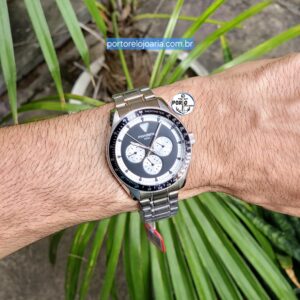 Relógio Mondaine Masculino Aço Multifunção Prata 32854G0MVNA2