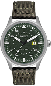 RELÓGIO ORIENT SOLARTECH MASCULINO ANALÓGICO MBSN1004 E1EX PRATA