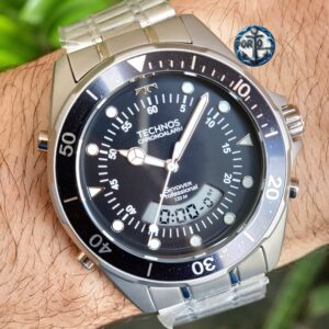 Relógio Technos Masculino Skydiver Prata WT2060AC/T1P