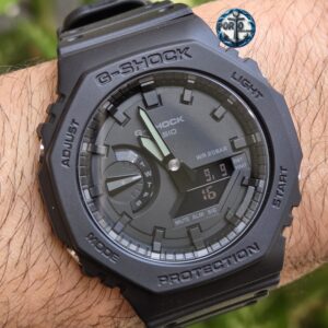 Relógio Casio digital-analógico G-Shock GA-2100-1A1DR