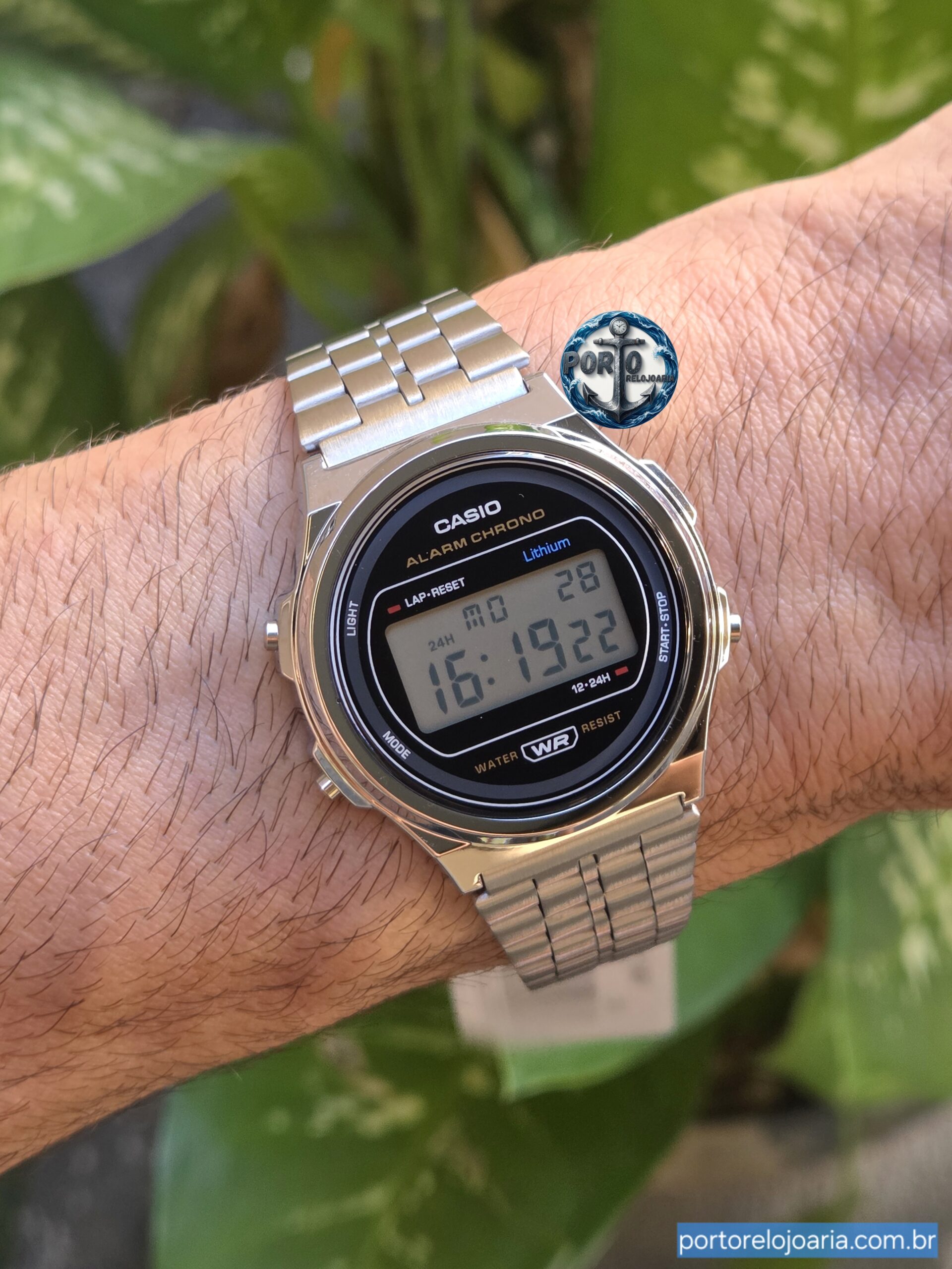 Relógio Casio Vintage Digital A171WE-1A - Imagem 4