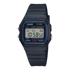 Relógio Casio Timeless Digital F-91W-1