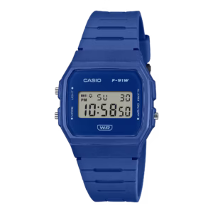 Relógio Casio Timeless Pop Digital F-91WB-2A1