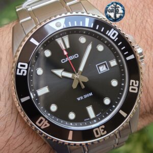 Relógio Casio Duro Grande Analógico MDV-107D-1A1V