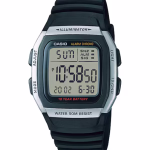 Relógio Casio Digital Iluminator Timeless W-96H-1AV